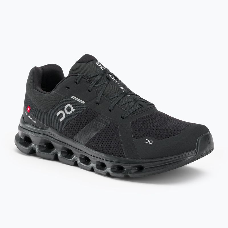 Férfi On Cloudrunner vízálló futócipő fekete 5298639