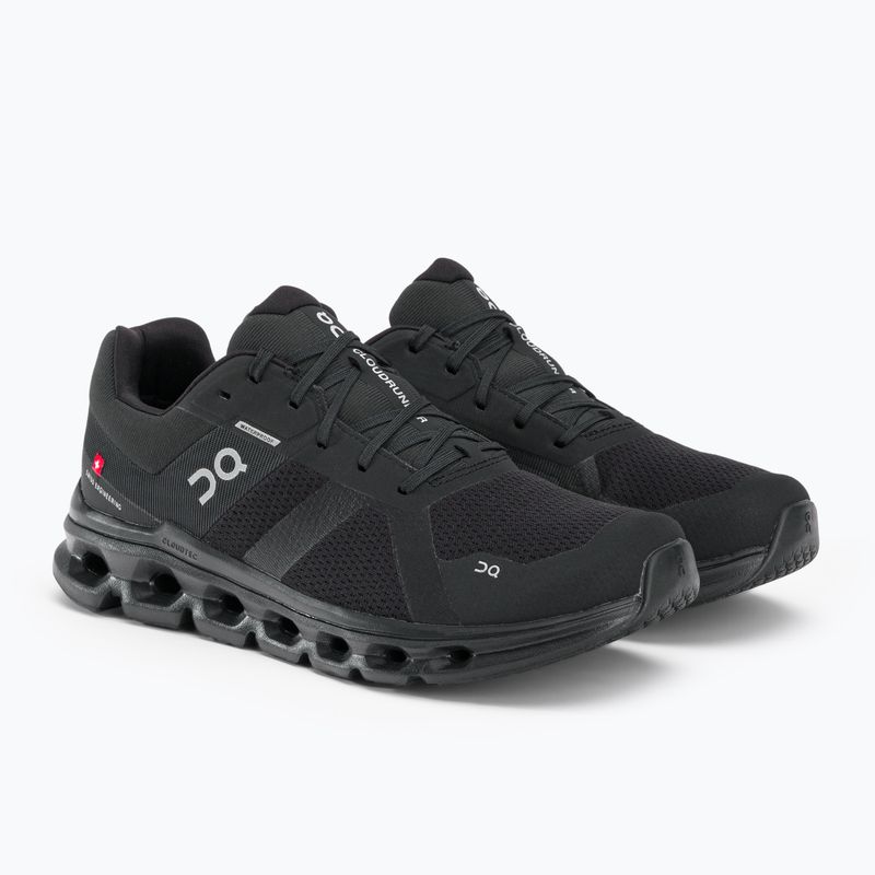 Férfi On Cloudrunner vízálló futócipő fekete 5298639 4