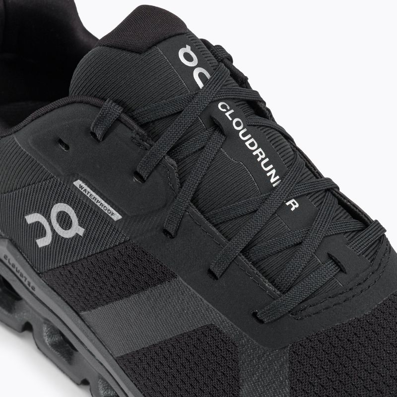 Férfi On Cloudrunner vízálló futócipő fekete 5298639 8