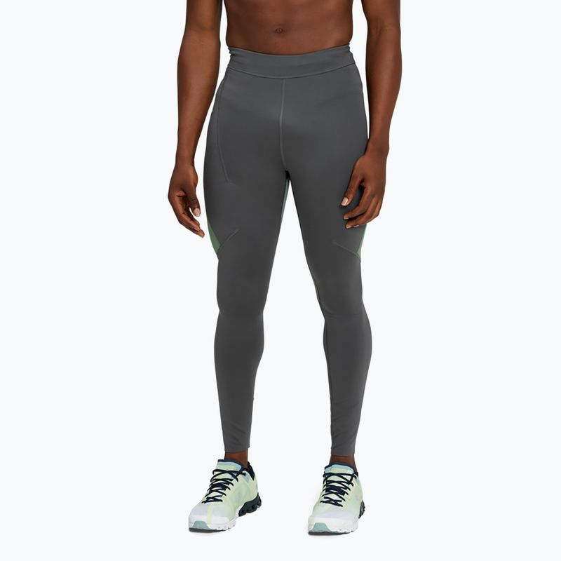 Férfi futóleggings On Running Performance shadow/ivy