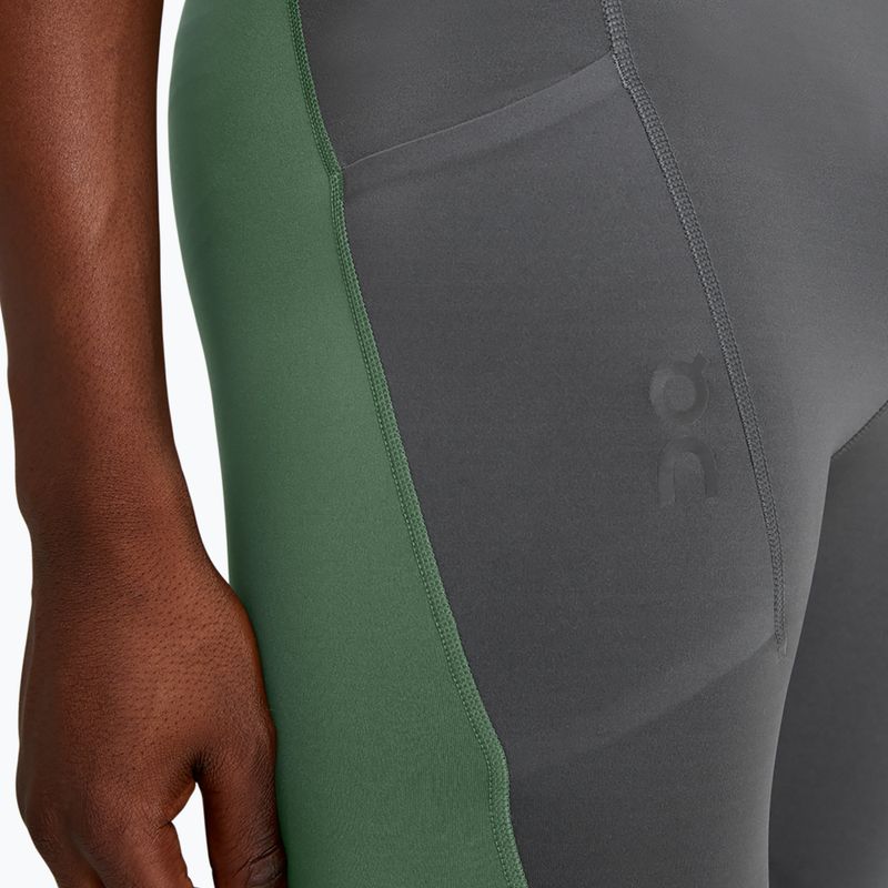 Férfi futóleggings On Running Performance shadow/ivy 5