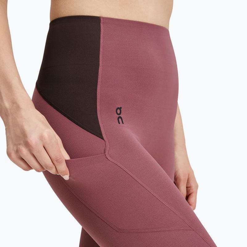 Női leggings On Movement 3/4 cherry/ox 4