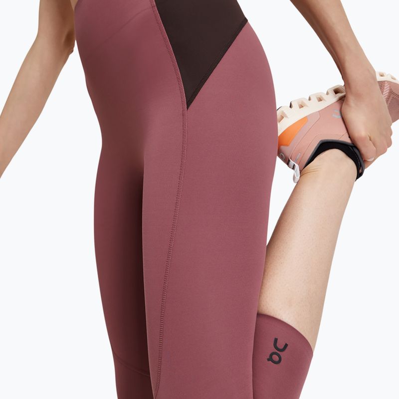 Női leggings On Movement 3/4 cherry/ox 6