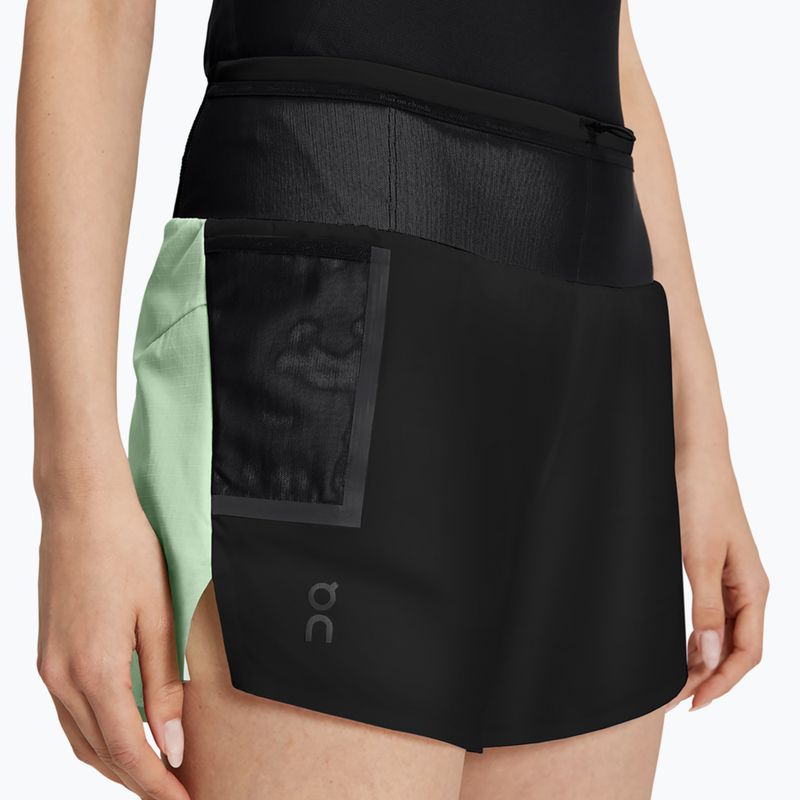 Női rövidnadrág On Ultra black/creek 4
