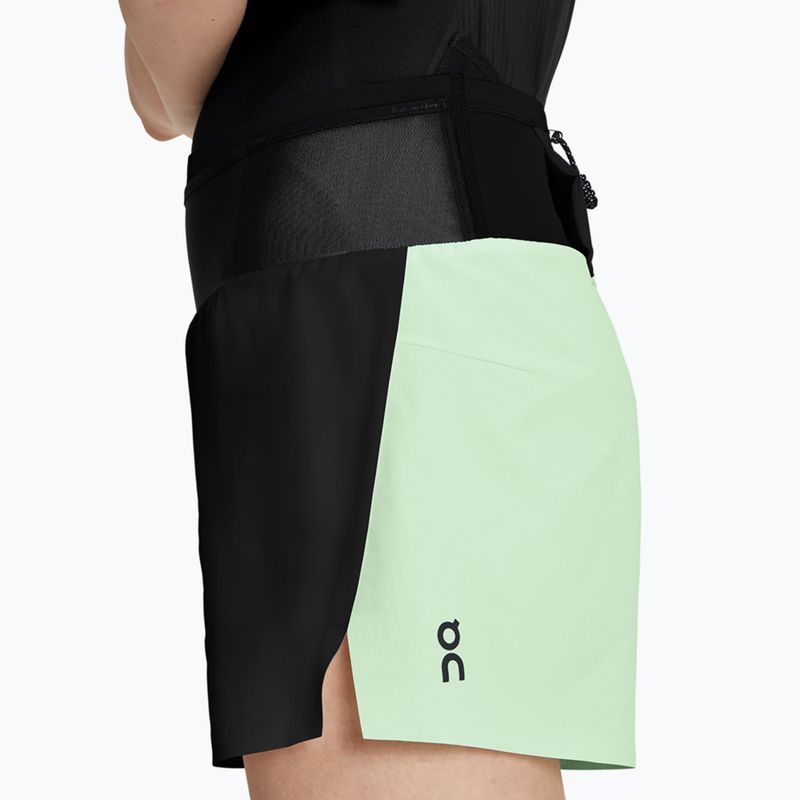 Női rövidnadrág On Ultra black/creek 6