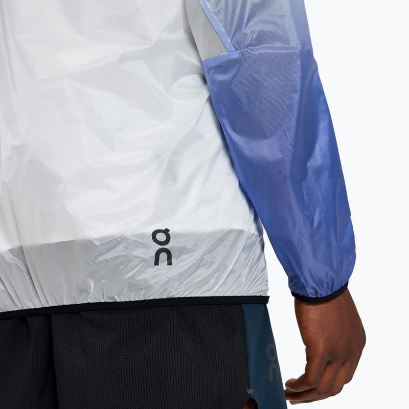 Férfi futódzseki On Zero undyed-white /cobalt 8