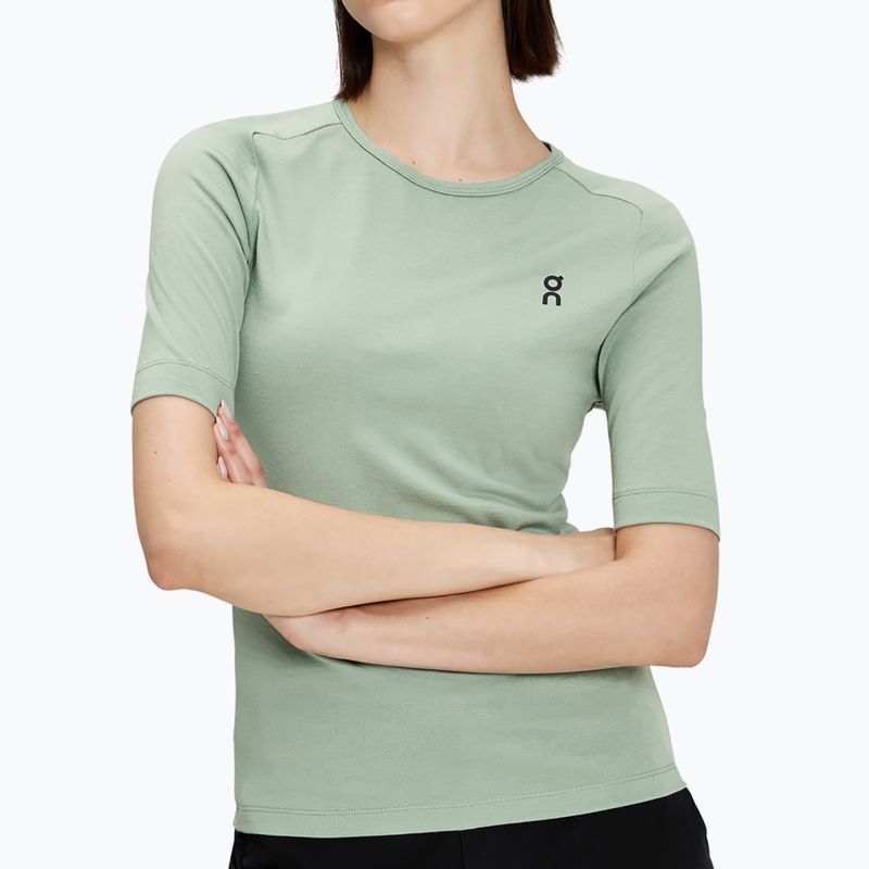 Női póló On Merino-T moss 5