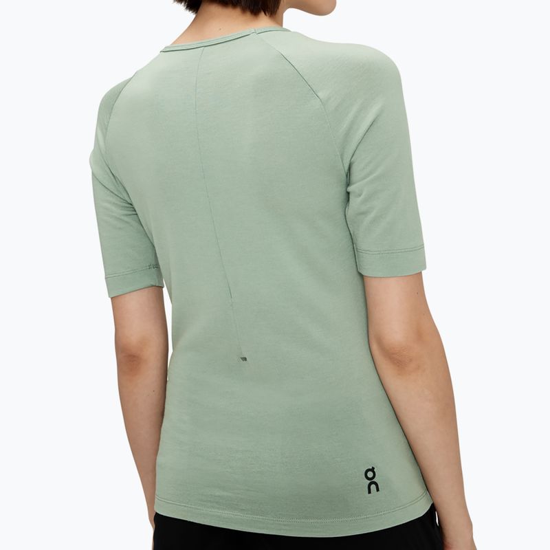 Női póló On Merino-T moss 6