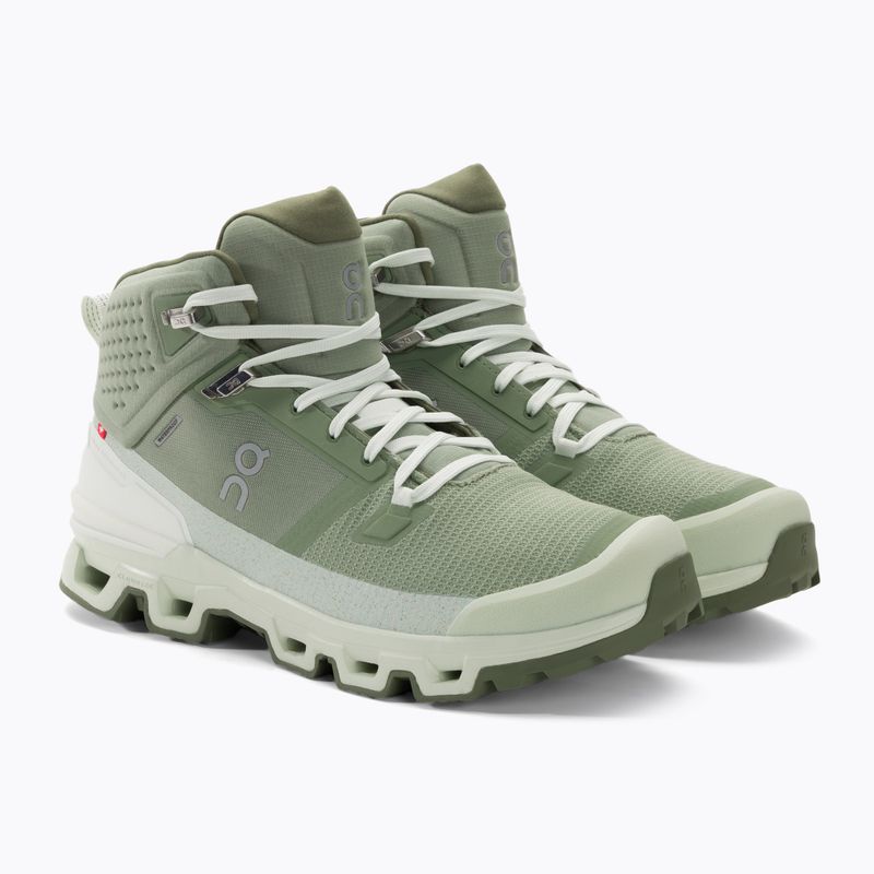 Férfi túracipő On Cloudrock 2 Vízálló reseda/aloe 4