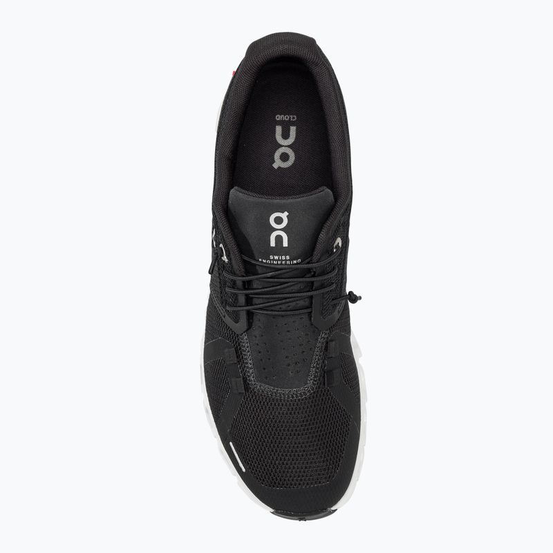 Női futócipő On Running Cloud 5 black/white 5