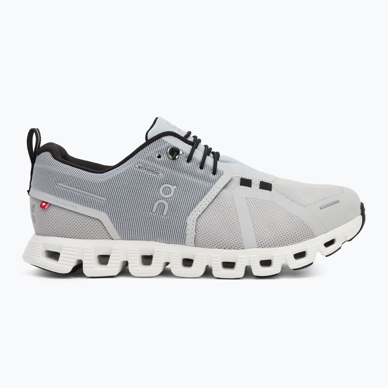 Női futócipő On Cloud 5 Waterproof gleccser/fehér 2