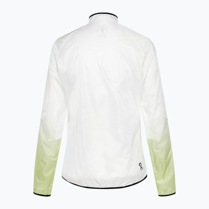 Női futódzseki On Zero white/meadow 2