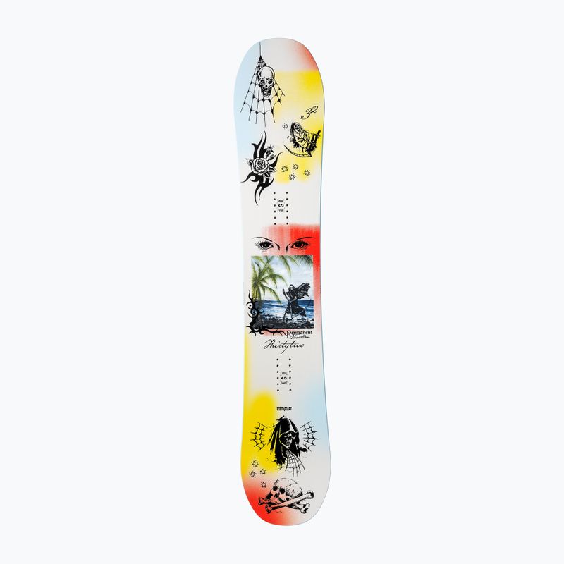 Férfi snowboard deszka ThirtyTwo Permanent Vacation white 2