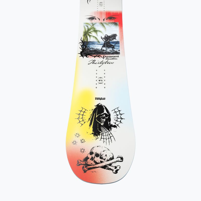 Férfi snowboard deszka ThirtyTwo Permanent Vacation white 5