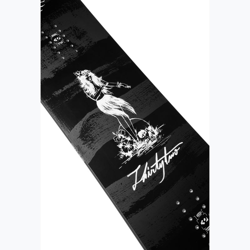 Férfi snowboard deszka ThirtyTwo Permanent Vacation Carbon black 5