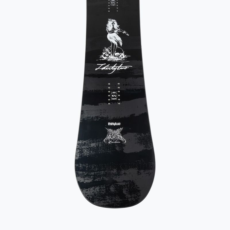 Férfi snowboard deszka ThirtyTwo Permanent Vacation Carbon black 6