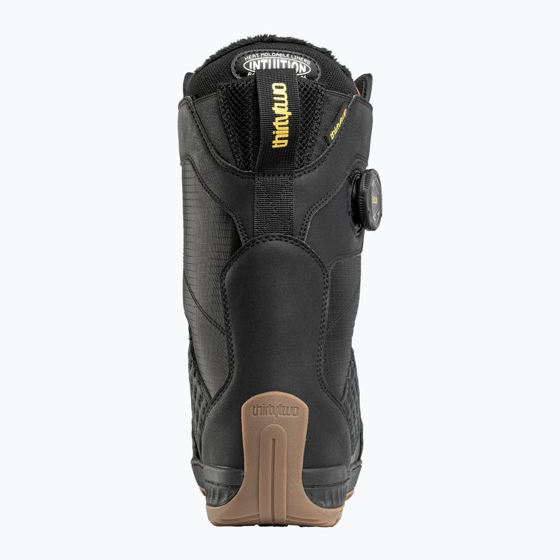 Női snowboard cipők ThirtyTwo Lashed Double Boa black/gold 3