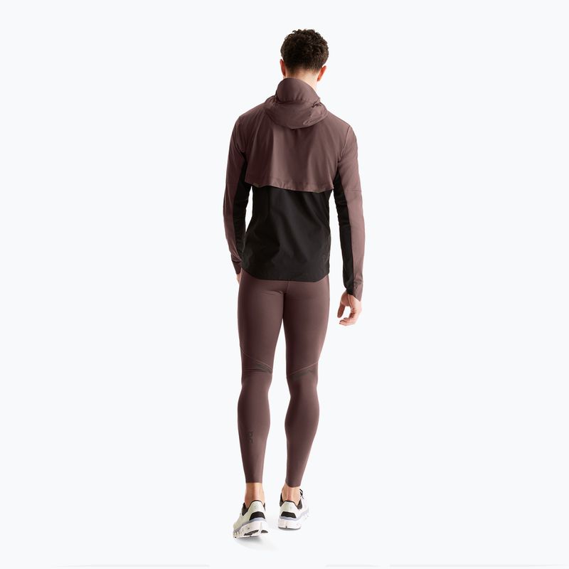 Férfi futó leggings On Running Performance Winter grape 2