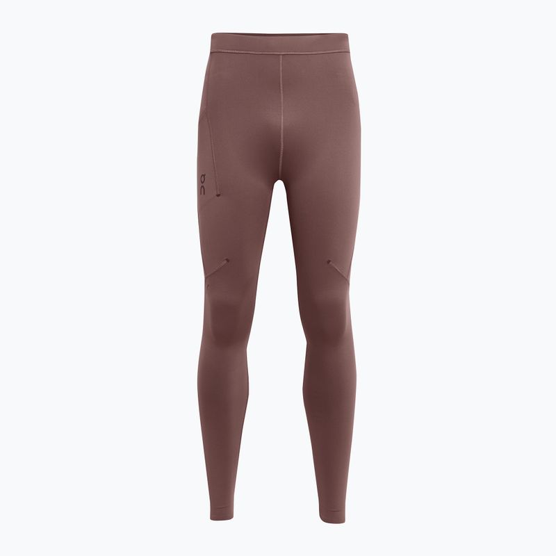 Férfi futó leggings On Running Performance Winter grape 6