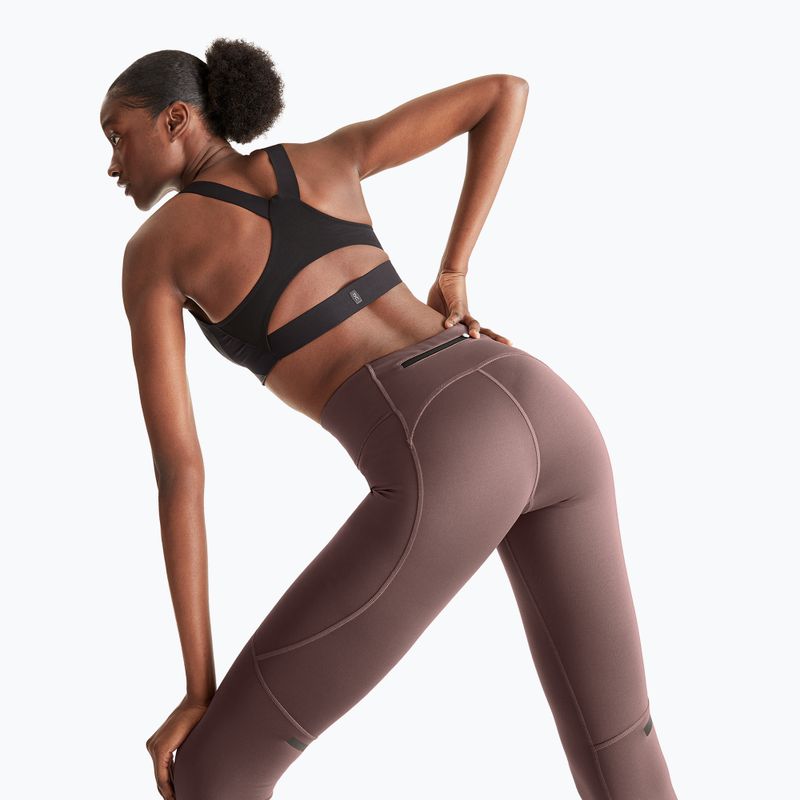 Női futó leggings On Performance Téli szőlő 4