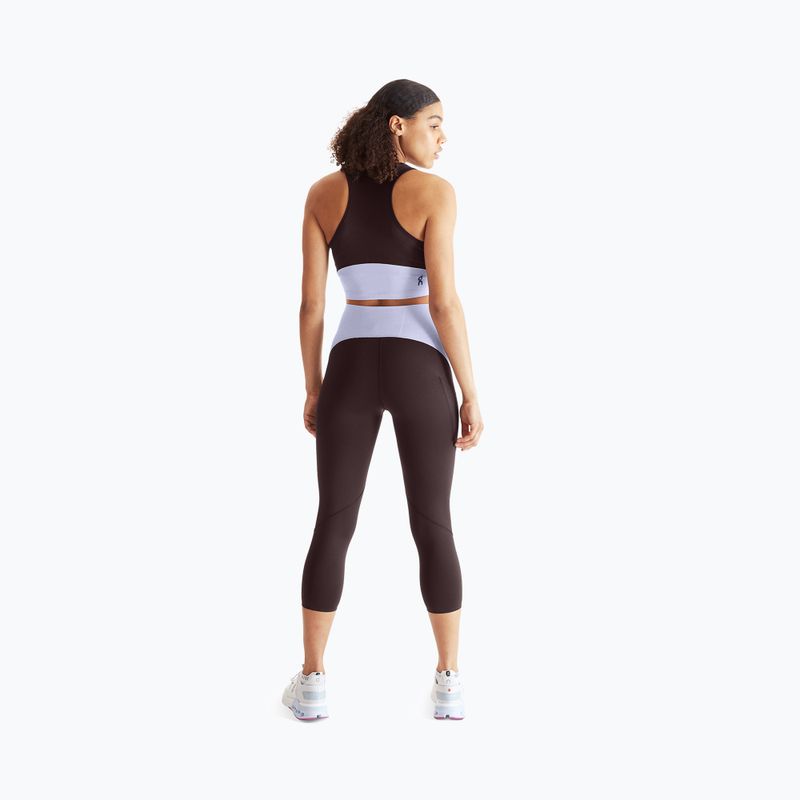 Női póló On Running Movement Crop levendula színben 3