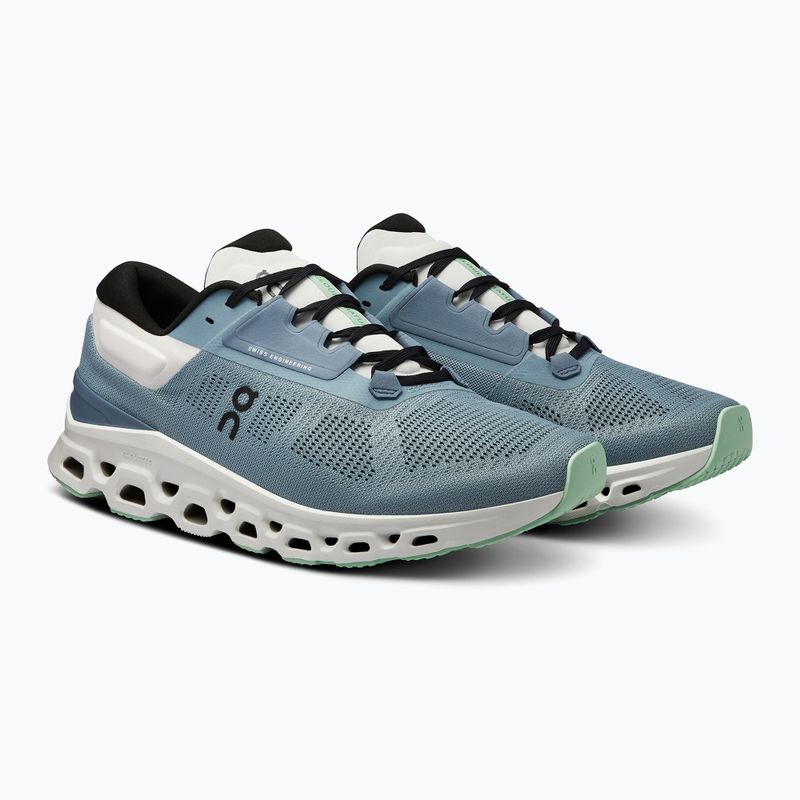 Férfi futócipő On Cloudstratus 3 wash/metal 10