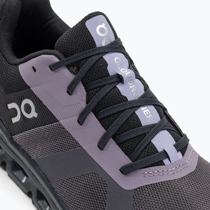 Férfi futócipő On Cloudrunner vas/fekete 10