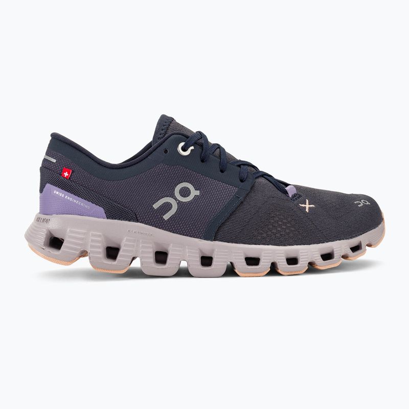 Női futócipő On Cloud X 3 iron/fade 2