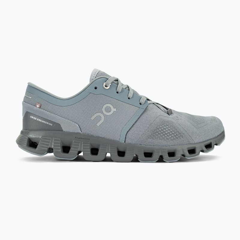 Női futócipő On Running Cloud X 3 mist/rock 2