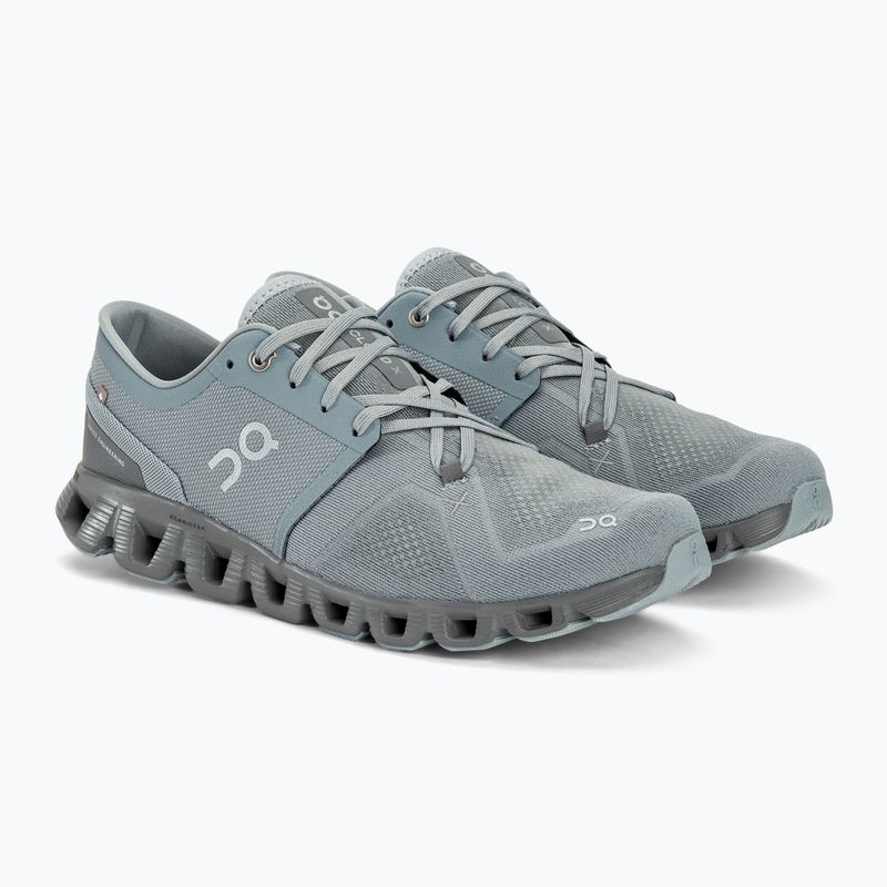 Női futócipő On Running Cloud X 3 mist/rock 5