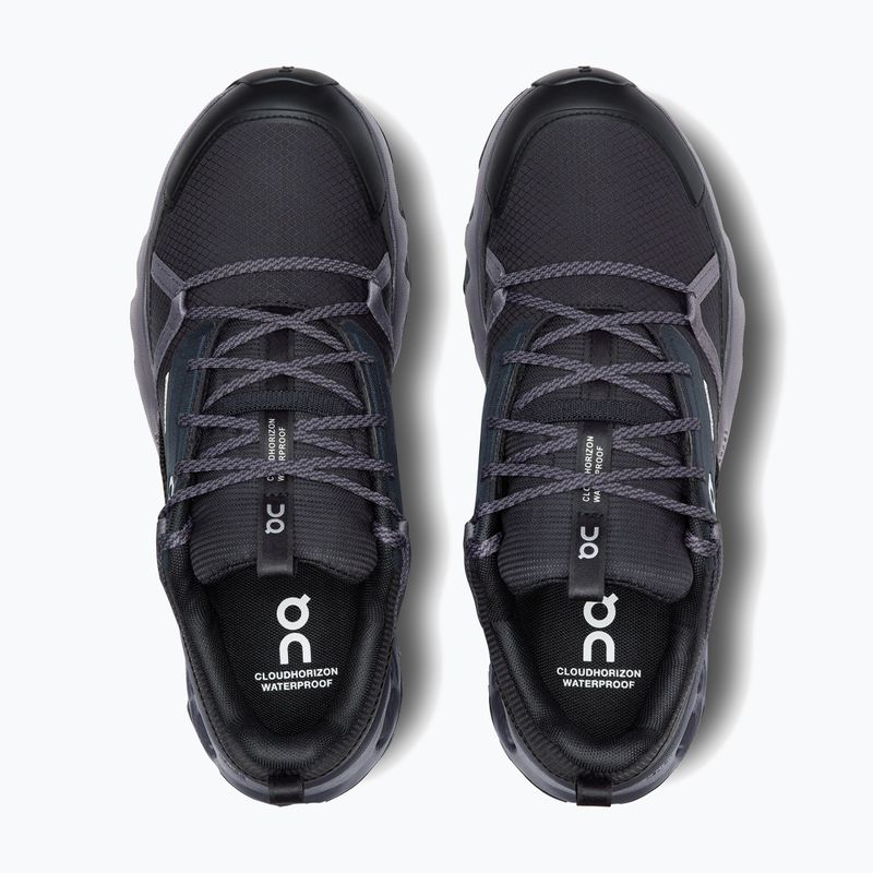 Női On Cloudhorizon vízálló fekete/eclipse cipő 12