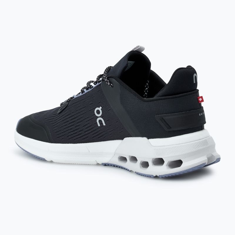 Női futócipő On Running Cloudnova Flux undyed black/feather 3