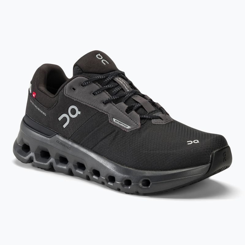 Női futócipő On Cloudrunner 2 Waterproof magnet/black