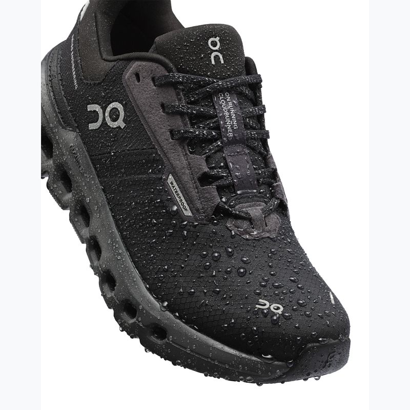 Női futócipő On Running Cloudrunner 2 Waterproof magnet/black 14