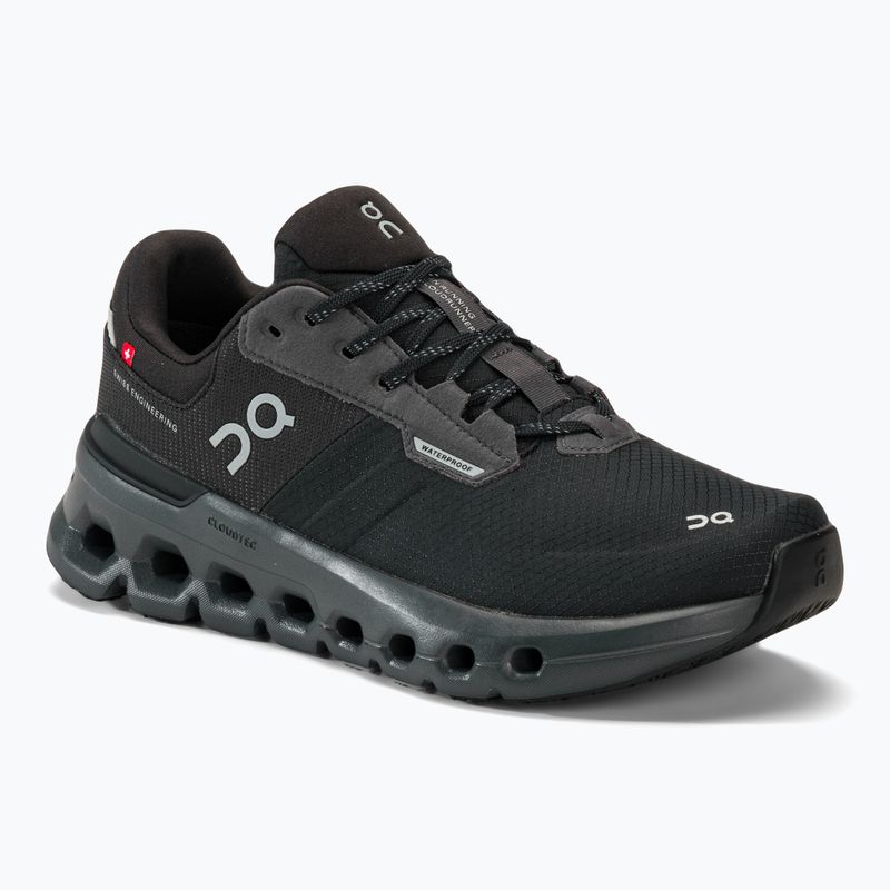 Női futócipő On Cloudrunner 2 Waterproof magnet/black