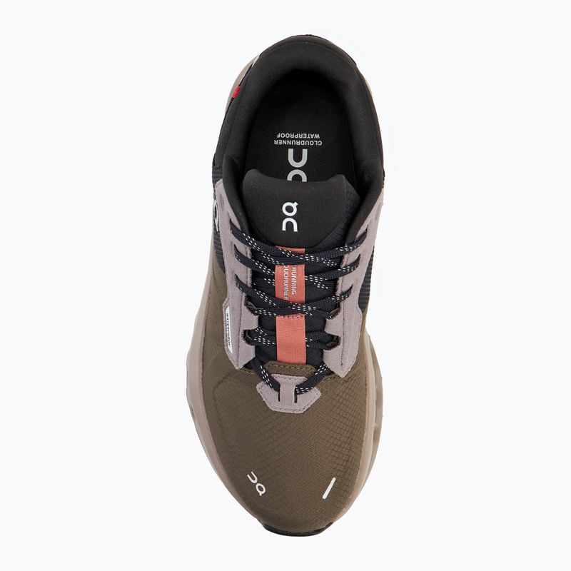 Női futócipő On Cloudrunner 2 Waterproof olive/mahogany 5