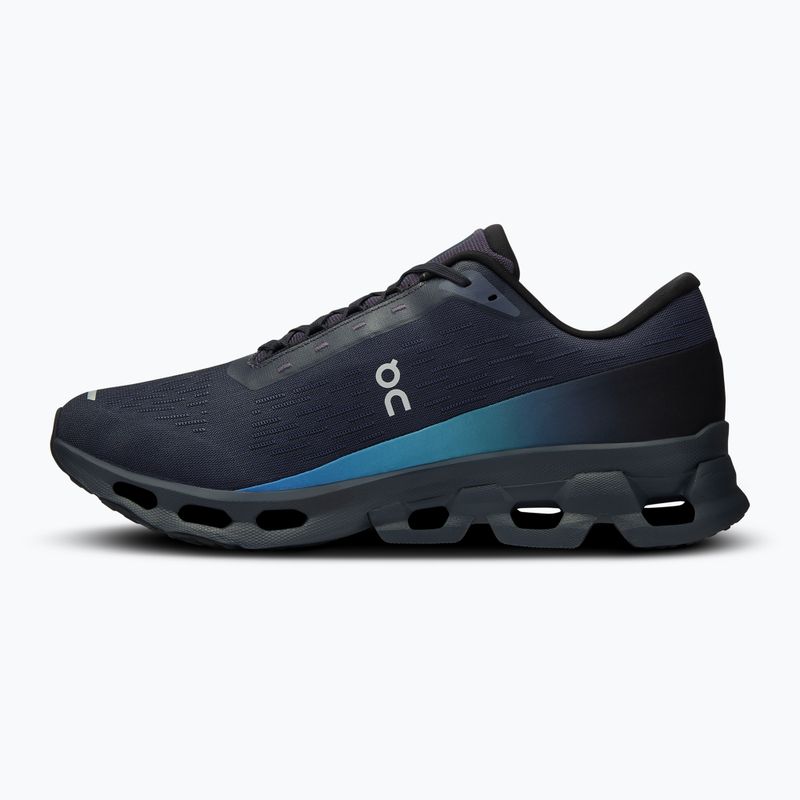 Női futócipő On Cloudspark black/blueberry 10