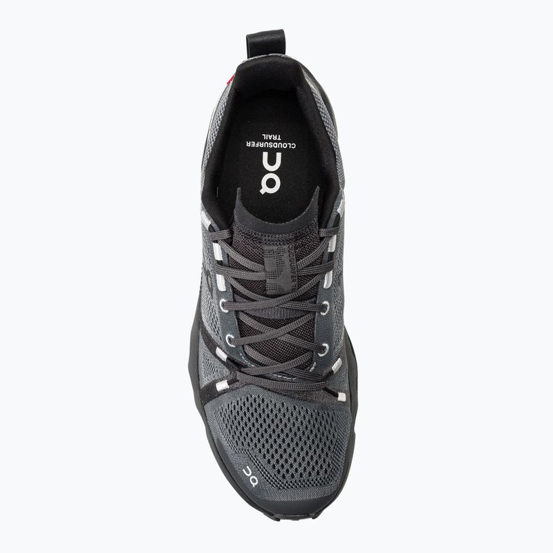 Női futócipő On Cloudsurfer Trail eclipse/black 5