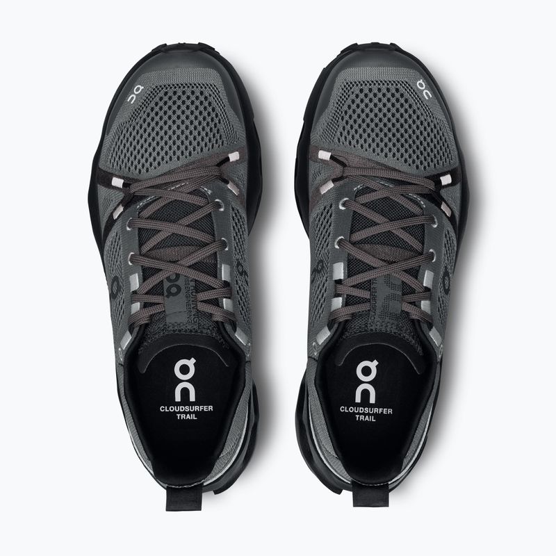 Női futócipő On Cloudsurfer Trail eclipse/black 12