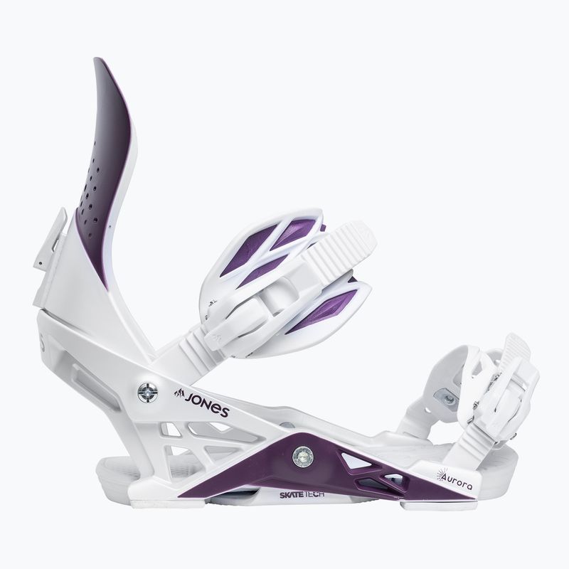 Női snowboardkötések Jones Aurora deep purple white 2