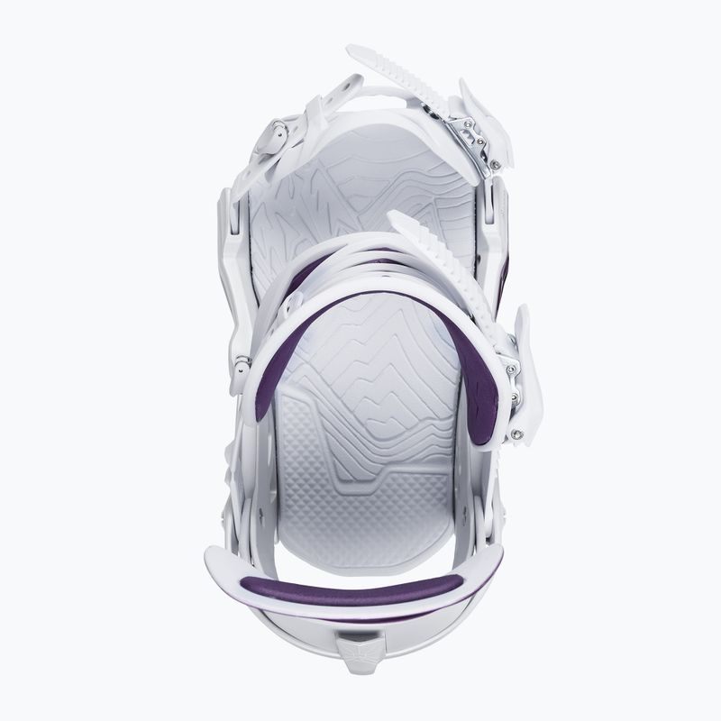 Női snowboardkötések Jones Aurora deep purple white 5