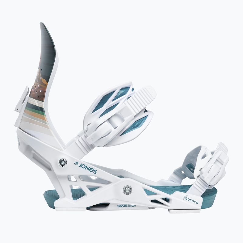 Női snowboardkötések Jones Aurora annie brace white 2