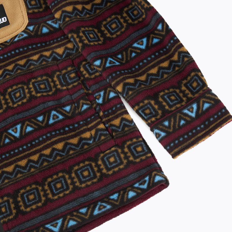 Férfi ing ThirtyTwo Rest Stop Zip Up maroon 4