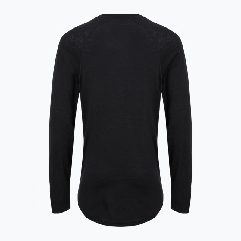 Férfi thermoaktív hosszú ujjú ThirtyTwo Ridelite Merino black/black 2