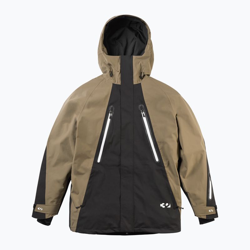 Férfi snowboarddzseki ThirtyTwo Deep Creek Parka tobacco 6