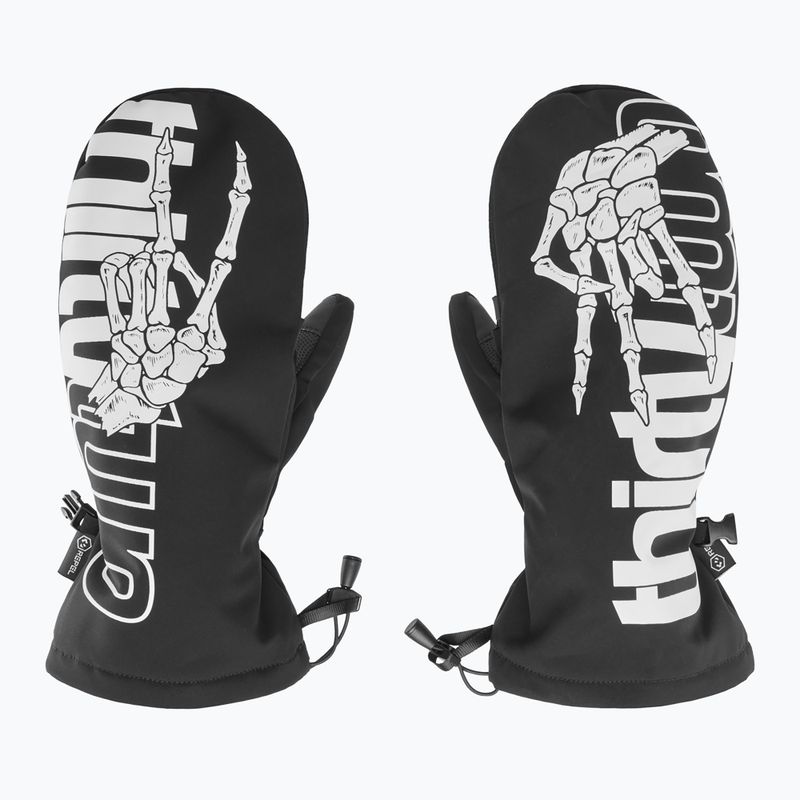 Férfi snowboard kesztyűk ThirtyTwo Corp Mitt black/white