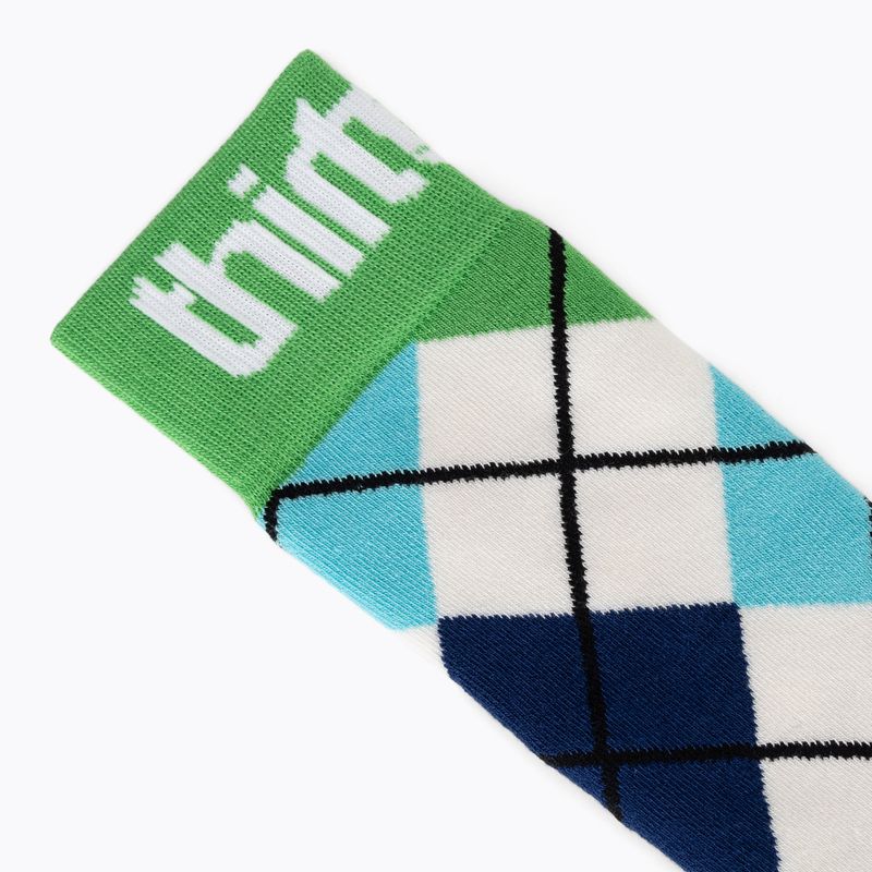 Férfi snowboard zoknik ThirtyTwo Double green 3