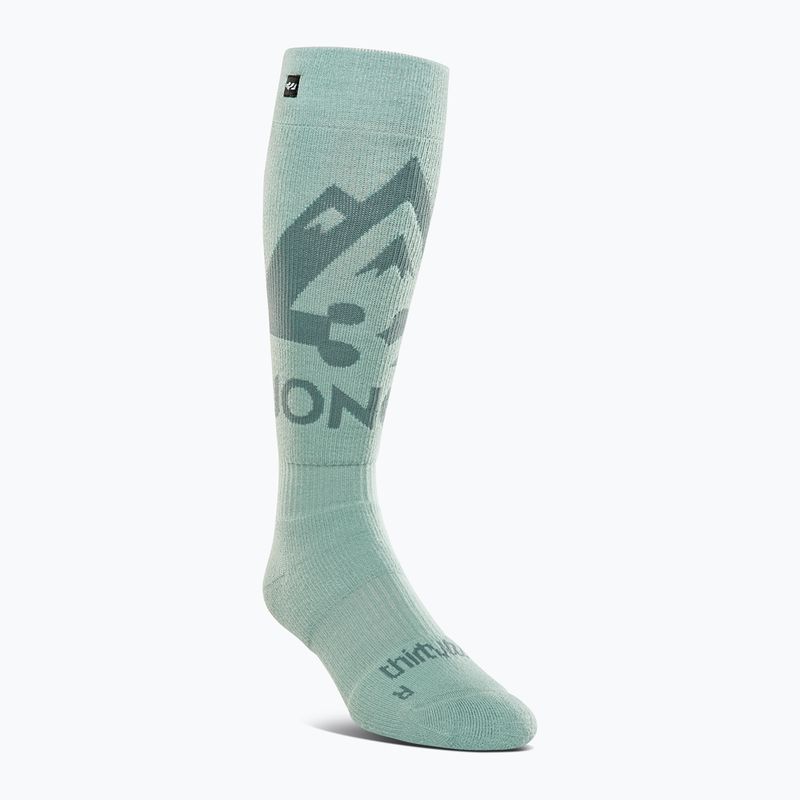 Női snowboard zokni ThirtyTwo Jones Merino light blue