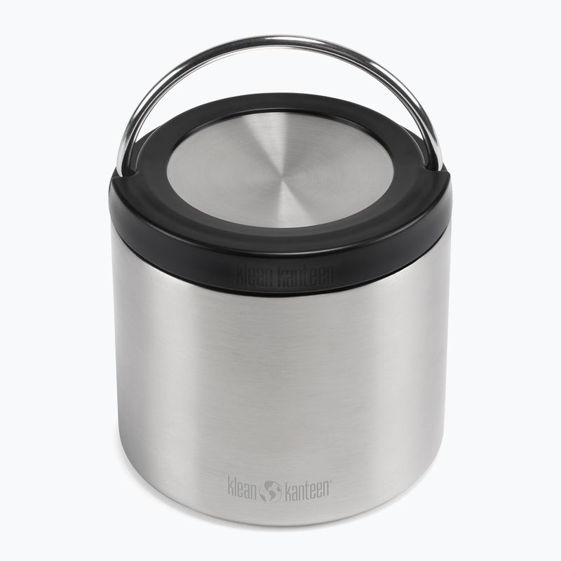 Klean Kanteen TKCanister 473 ml-es, csiszolt rozsdamentes ételmérő termosz