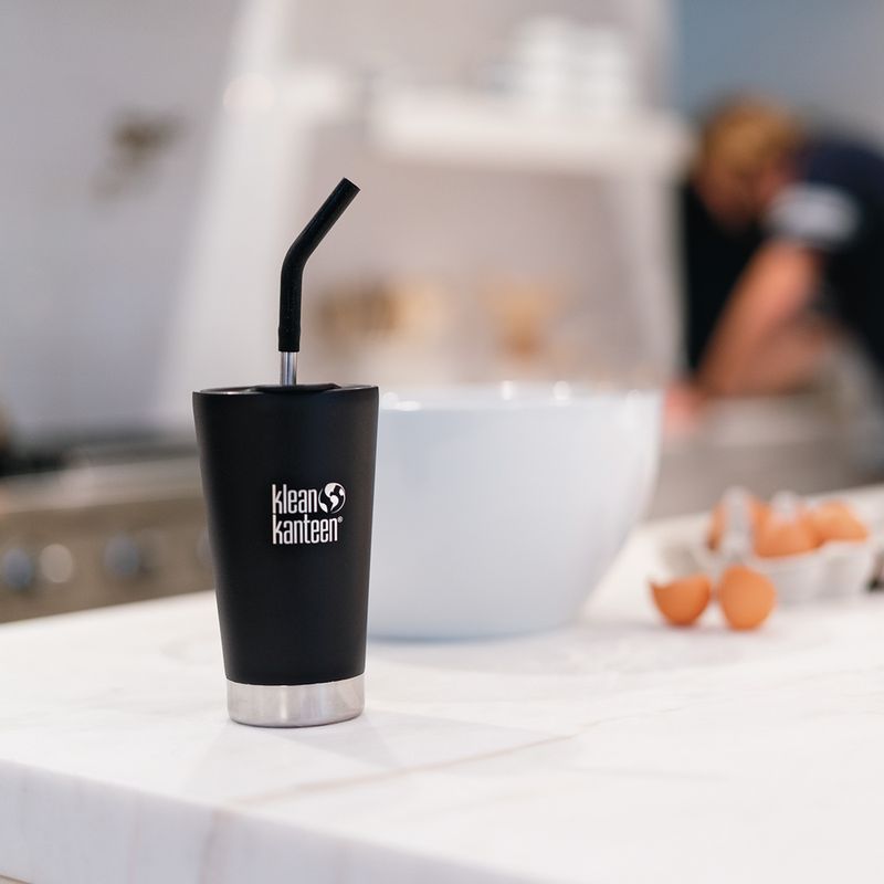 Klean Kanteen Tumbler vákuumszigetelt termikus bögre fekete 2